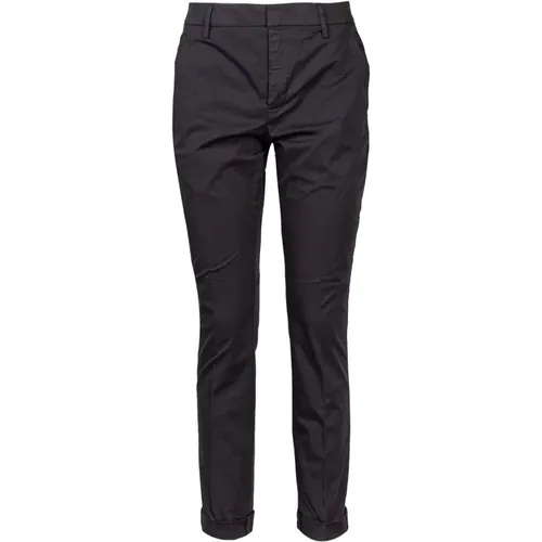 Men's Slim Fit Chino Pants , male, Sizes: W32, W34, W31, W38, W35 - Dondup - Modalova