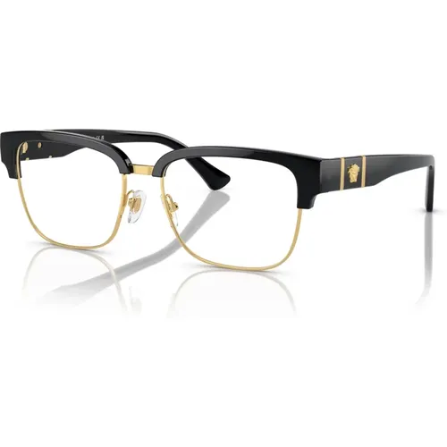 Stylish Eyewear Frames in Gb Color , unisex, Sizes: 55 MM - Versace - Modalova