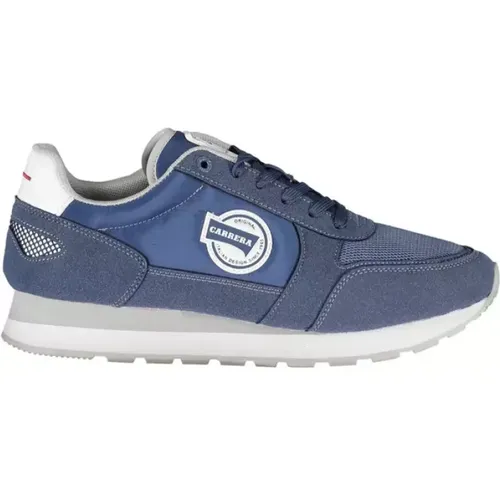 Polyester Sneaker with Contrasting Details , male, Sizes: 10 UK, 7 UK, 8 UK, 9 UK, 6 UK - Carrera - Modalova