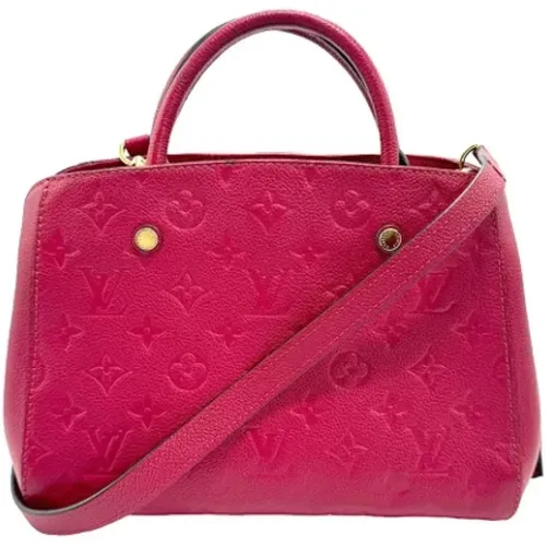 Pre-owned Leather louis-vuitton-bags , female, Sizes: ONE SIZE - Louis Vuitton Vintage - Modalova