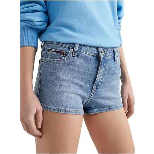 Denim Shorts , Damen, Größe: W30 - Tommy Jeans - Modalova