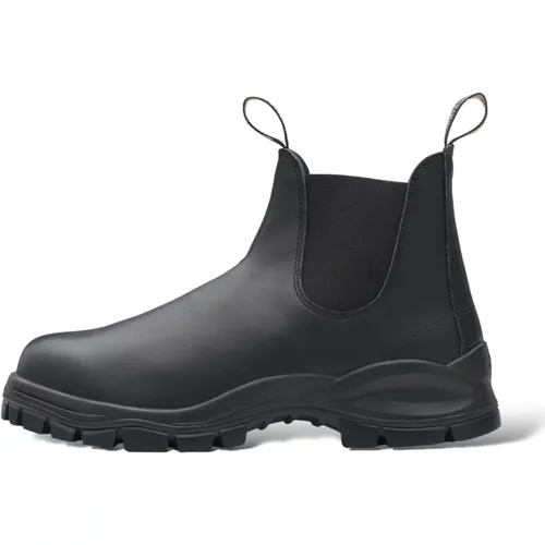 Lug Boots with Premium Leather , male, Sizes: 3 1/2 UK - Blundstone - Modalova