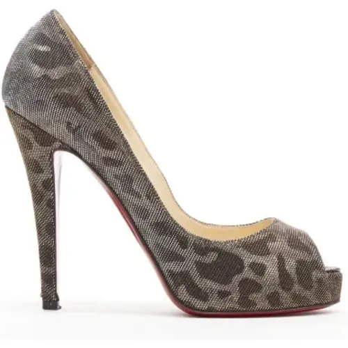 Pre-owned Stoff heels , Damen, Größe: 36 1/2 EU - Christian Louboutin Pre-owned - Modalova