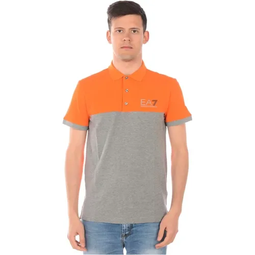 Polo Shirts , Herren, Größe: S - Emporio Armani EA7 - Modalova