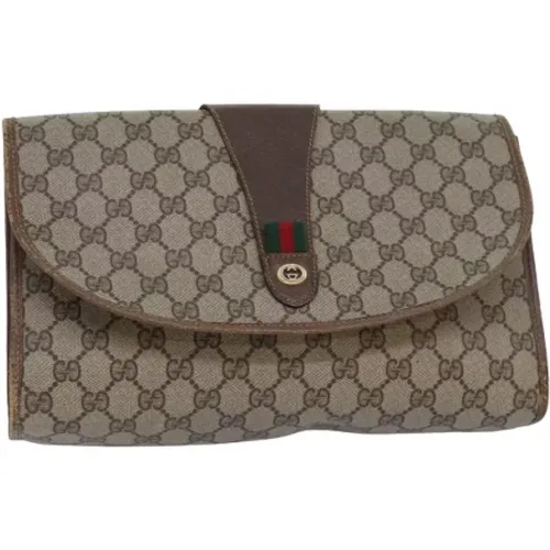 Pre-owned Leder clutches - Gucci Vintage - Modalova