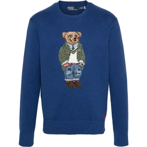 Polo Bear Sweater , male, Sizes: L, M, S, XL - Ralph Lauren - Modalova