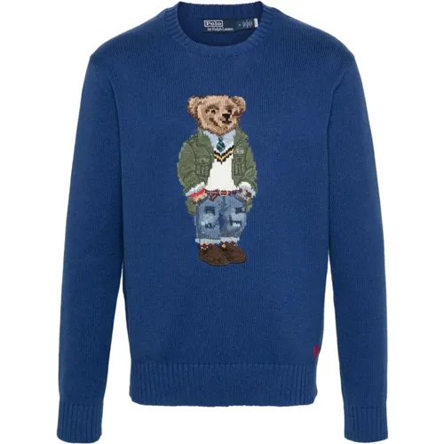 Polo Bear Sweater , male, Sizes: XL - Ralph Lauren - Modalova