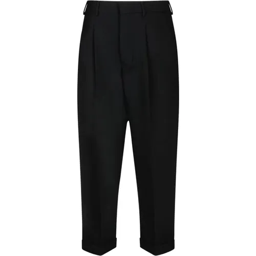 Box Pleated Trousers , male, Sizes: W42 - Ami Paris - Modalova