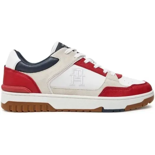 Street Block Sneakers , Herren, Größe: 43 EU - Tommy Hilfiger - Modalova