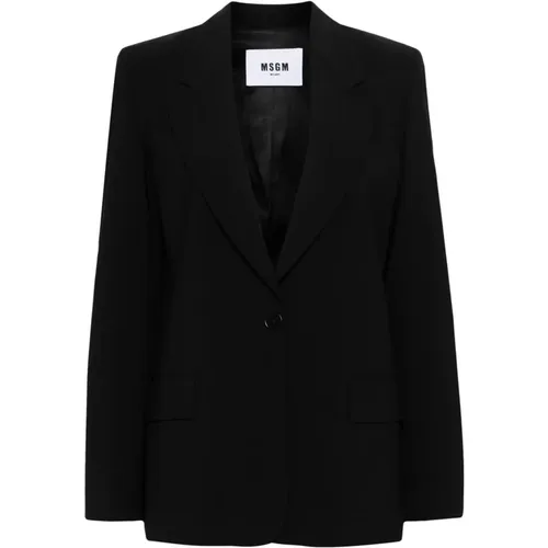 Stylish Jacket for Men and Women , female, Sizes: XS, M - Msgm - Modalova