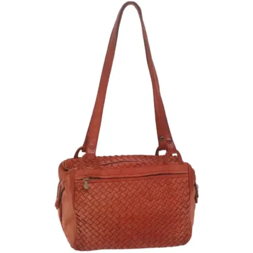 Pre-owned Leder schultertasche - Bottega Veneta Vintage - Modalova