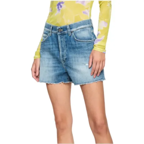 Stella Bot Gioiello Shorts , Damen, Größe: W26 - Dondup - Modalova