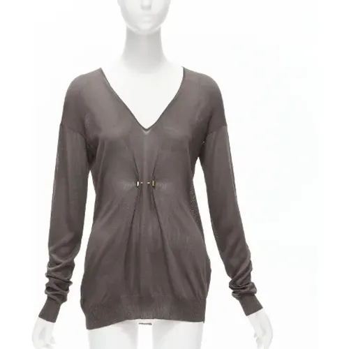 Pre-owned Viscose tops , female, Sizes: M - Gucci Vintage - Modalova