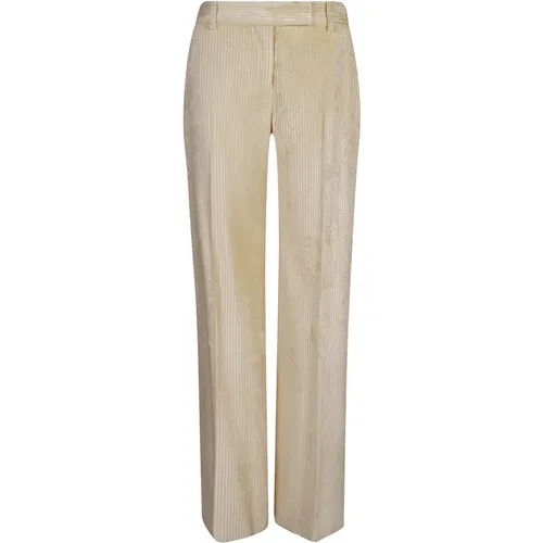 Corduroy Bootcut Hose - Ermanno Scervino - Modalova