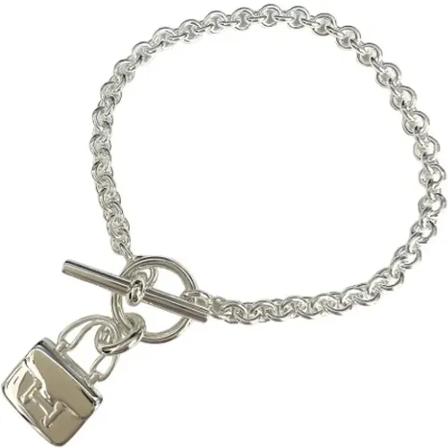 Pre-owned Hermès bracelet in silver , female, Sizes: ONE SIZE - Hermès Vintage - Modalova