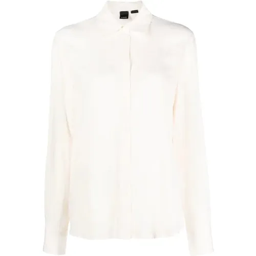 Long Sleeve Tops , Damen, Größe: L - pinko - Modalova