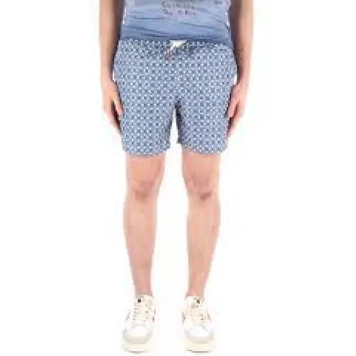 Paisley Print Swim Shorts , male, Sizes: XL - Altea - Modalova