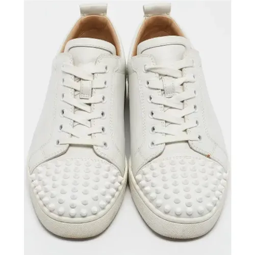 Pre-owned Leather sneakers , female, Sizes: 6 UK - Christian Louboutin Pre-owned - Modalova