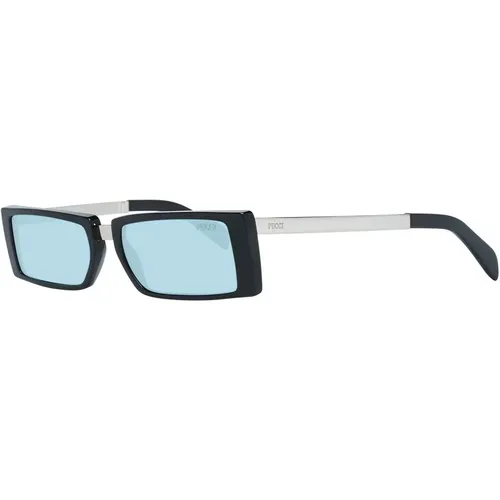 Schwarze Damen Sonnenbrille Rechteckiger Stil - EMILIO PUCCI - Modalova