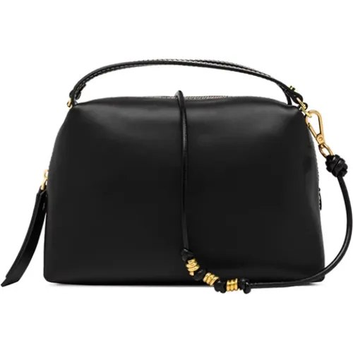 Leather Alifa Bag with Double Handles , female, Sizes: ONE SIZE - Gianni Chiarini - Modalova