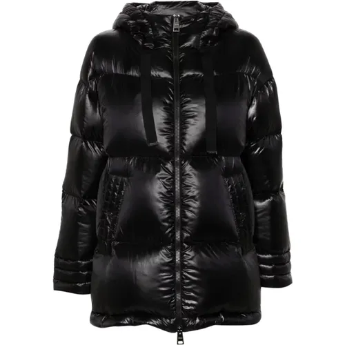 Padded Hooded Coat , female, Sizes: M, S - Herno - Modalova