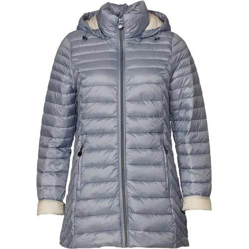 Quilted Light Down Jacket in Light /Sand , female, Sizes: 3XL, XL, 2XL, 4XL - Danwear - Modalova