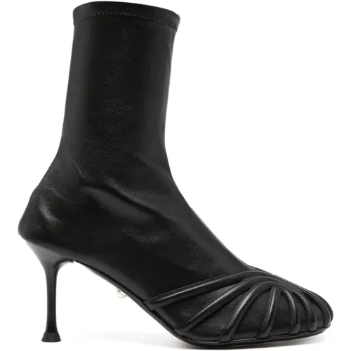 Schwarze Chelsea Boots für moderne Frauen - Alevi Milano - Modalova