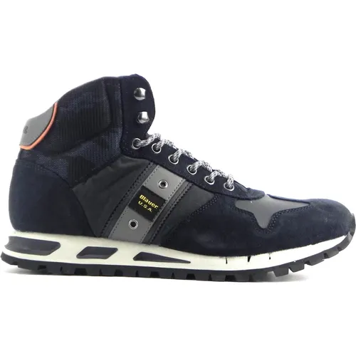 Gym Shoes , male, Sizes: 11 UK - Blauer - Modalova