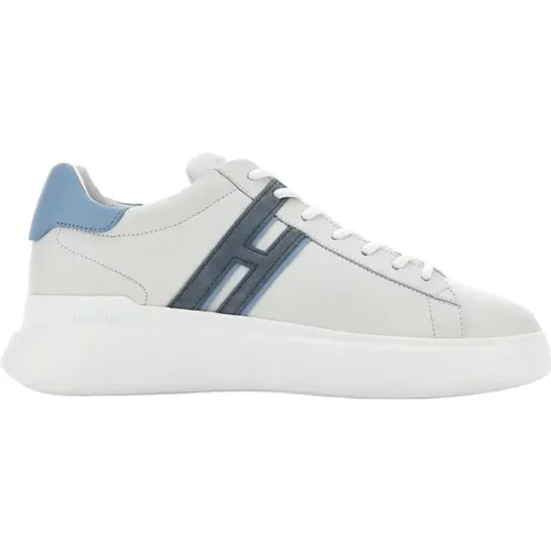 And Ice Leather Sneakers , male, Sizes: 9 1/2 UK, 10 UK - Hogan - Modalova