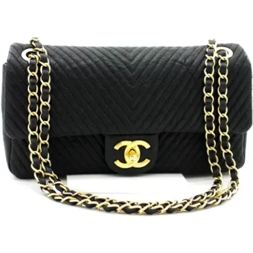 Pre-owned Leather chanel-bags , female, Sizes: ONE SIZE - Chanel Vintage - Modalova