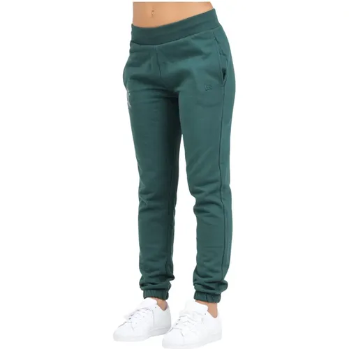 Grüne MLB Diamante Sportliche Hose , Damen, Größe: M - new era - Modalova