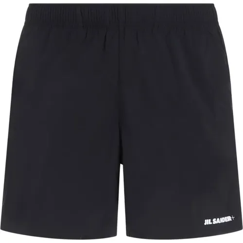 Schwarze Badehose Kurze Boxer , Herren, Größe: M - Jil Sander - Modalova