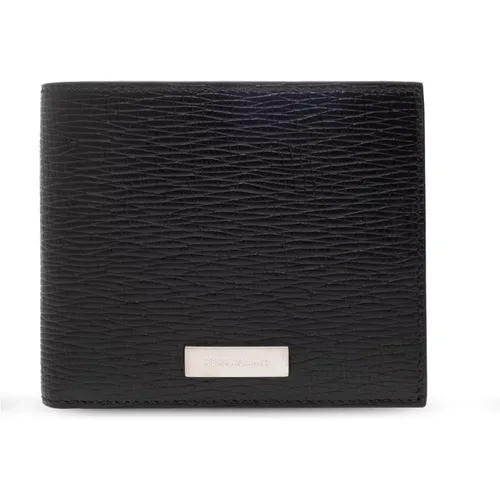 Leather wallet , male, Sizes: ONE SIZE - Salvatore Ferragamo - Modalova