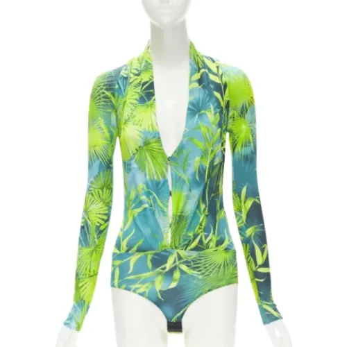 Pre-owned Fabric swimwear , female, Sizes: 2XS - Versace Pre-owned - Modalova