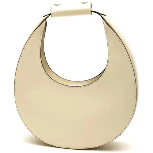 Mini Moon Leather Bag, , female, Sizes: ONE SIZE - Staud - Modalova