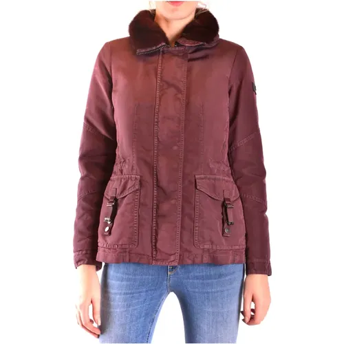 Quilted Bordeaux Winter Jacket , female, Sizes: S - Peuterey - Modalova