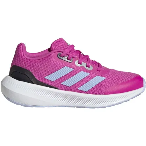 Fuchsia Weiße Sportschuhe , Damen, Größe: 38 1/2 EU - Adidas - Modalova