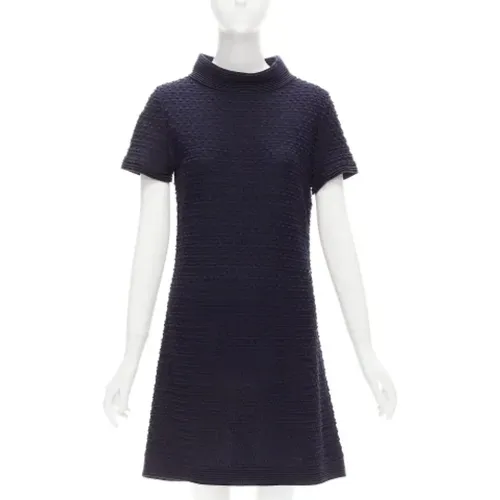 Pre-owned Cotton dresses , female, Sizes: S/M - Chanel Vintage - Modalova