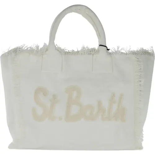 Canvas Tote Vanity Bag , female, Sizes: ONE SIZE - MC2 Saint Barth - Modalova