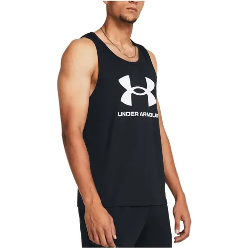 Ärmelloses Shirt , Herren, Größe: S - Under Armour - Modalova