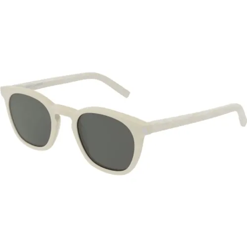 Elevate Your Style with SL 28 Sunglasses , unisex, Sizes: 49 MM - Saint Laurent - Modalova