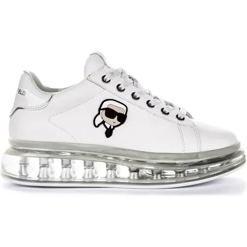 Silver Cushion Trainers , female, Sizes: 7 UK, 6 UK, 4 UK, 5 UK, 3 UK - Karl Lagerfeld - Modalova