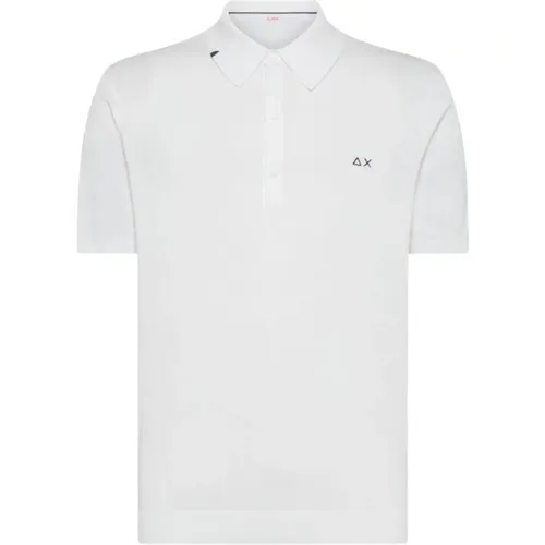 Knitted Polo K34107 - , male, Sizes: XL - Sun68 - Modalova