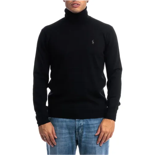 Strickpullover mit Rollkragen , Herren, Größe: L - Polo Ralph Lauren - Modalova