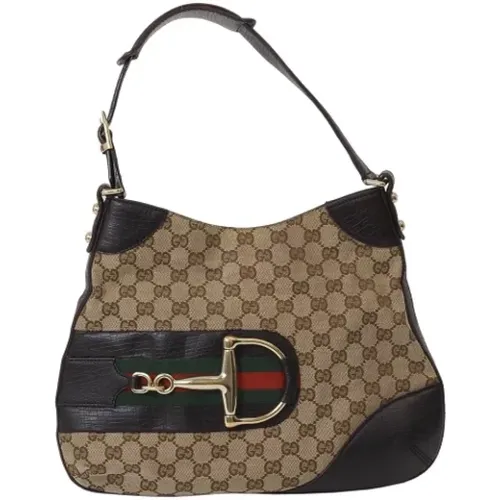 Pre-owned Canvas gucci-bags , female, Sizes: ONE SIZE - Gucci Vintage - Modalova