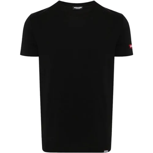 Casual Cotton T-Shirt , male, Sizes: XL, L, M - Dsquared2 - Modalova
