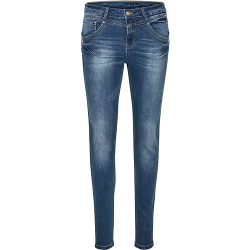 Slim-fit Jeans , female, Sizes: W30, W33, W26, W28, W31, W34, W25, W27, W24, W29, W32 - Cream - Modalova