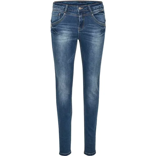 Slim-fit Jeans , female, Sizes: W30, W33, W26, W28, W31, W34, W25, W27, W29, W32 - Cream - Modalova