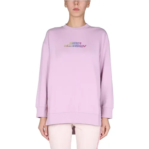 Sweatshirt With 3D Logo , female, Sizes: 2XS, XS - Stella Mccartney - Modalova