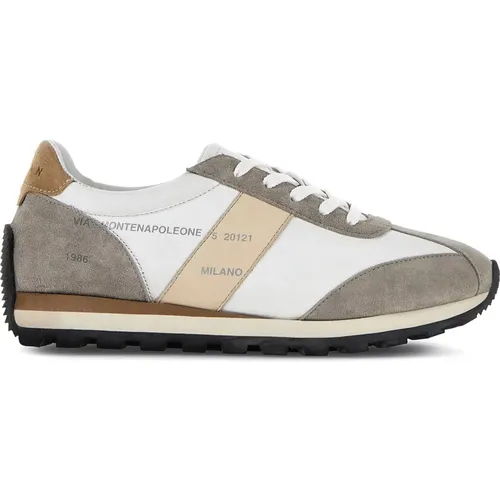 Vintage Style Sneakers , female, Sizes: 3 1/2 UK, 5 UK, 7 UK, 3 UK, 4 UK, 5 1/2 UK, 4 1/2 UK - Hogan - Modalova